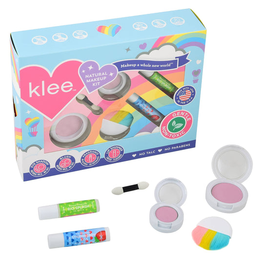 Klee Naturals Sun Comes Out After the Rain- Rainbow Dream 4-PC Makeup Kit KGT0504