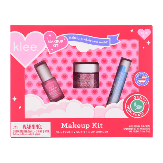 Klee Naturals Sweetheart Smooches - Valentine's Day Makeup Set