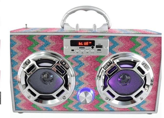 Klien Group BLING LED BOOMBOX SPEAKERS