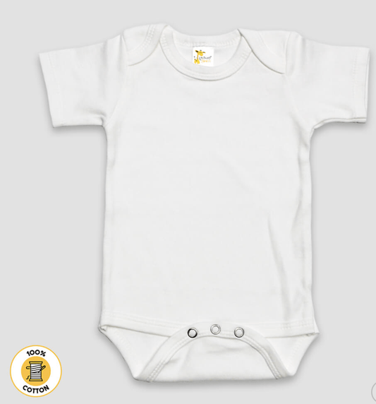 laughing Giarffe 6-12M Body Suit Blank