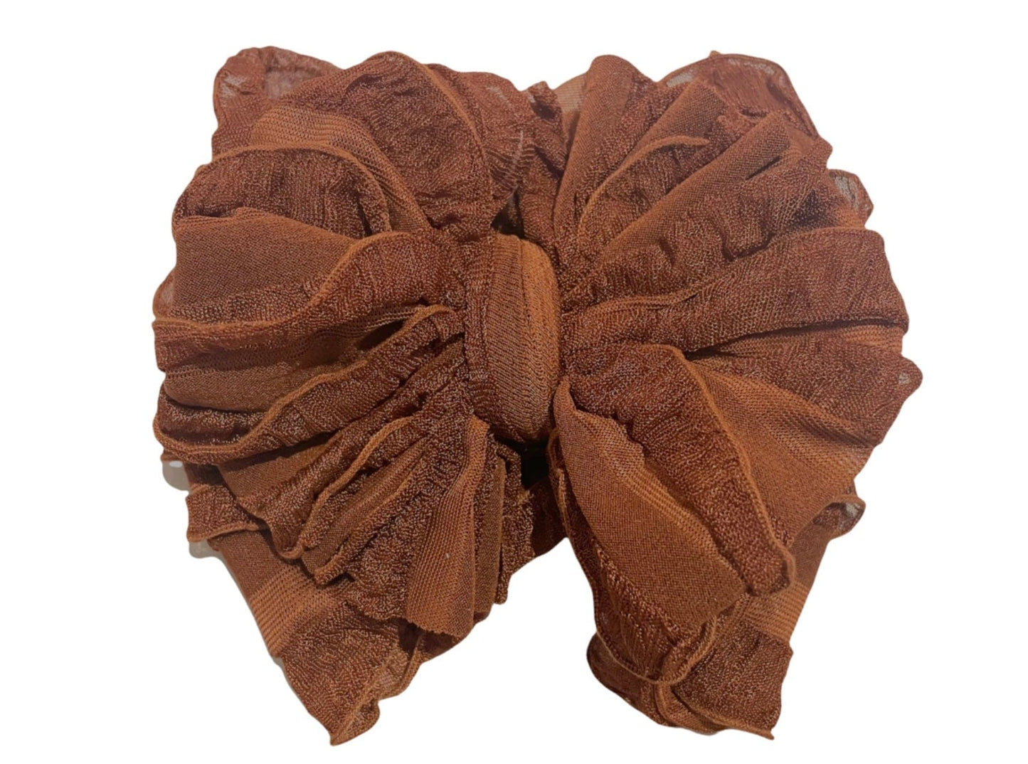 Lemonaide Stand Chestnut Rockin Royalty Ruffled Headband