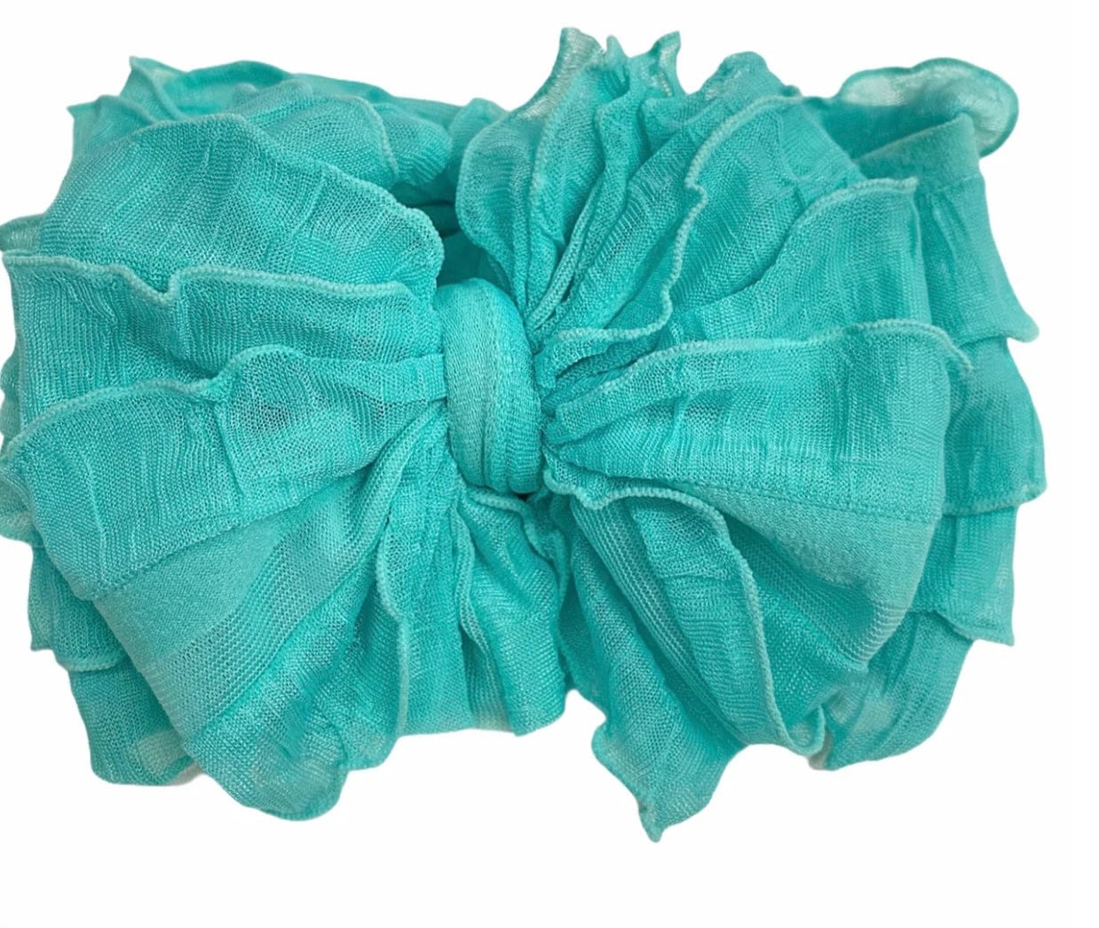 Lemonaide Stand cool mint Rockin Royalty Ruffled Headband