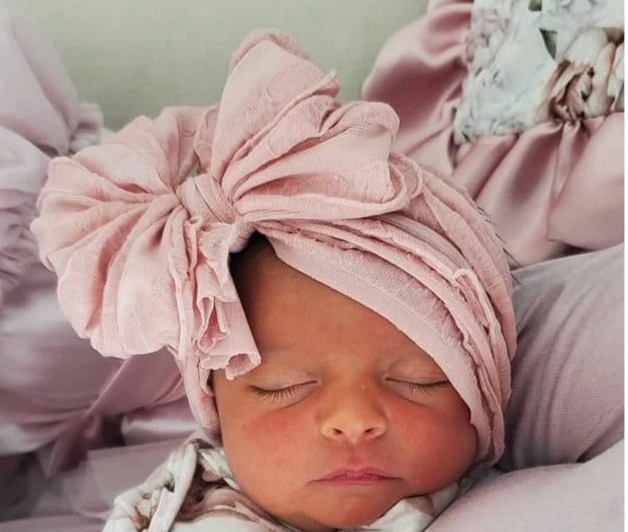 Lemonaide Stand Paris Pink Rockin Royalty Ruffled Headband