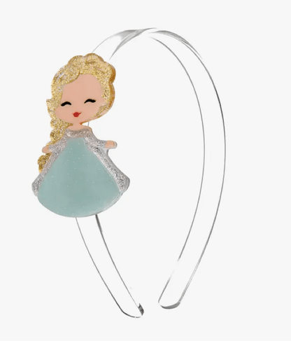 Lilies and Roses Cute Doll Gold HAIR Headband Doll Headbands