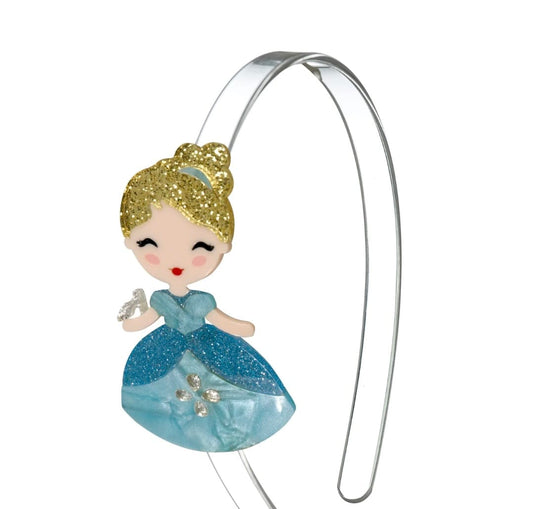 LILIES &ROSE Lilies &rose Girls Accessories-headwear Cute Doll Blue Dress Headband