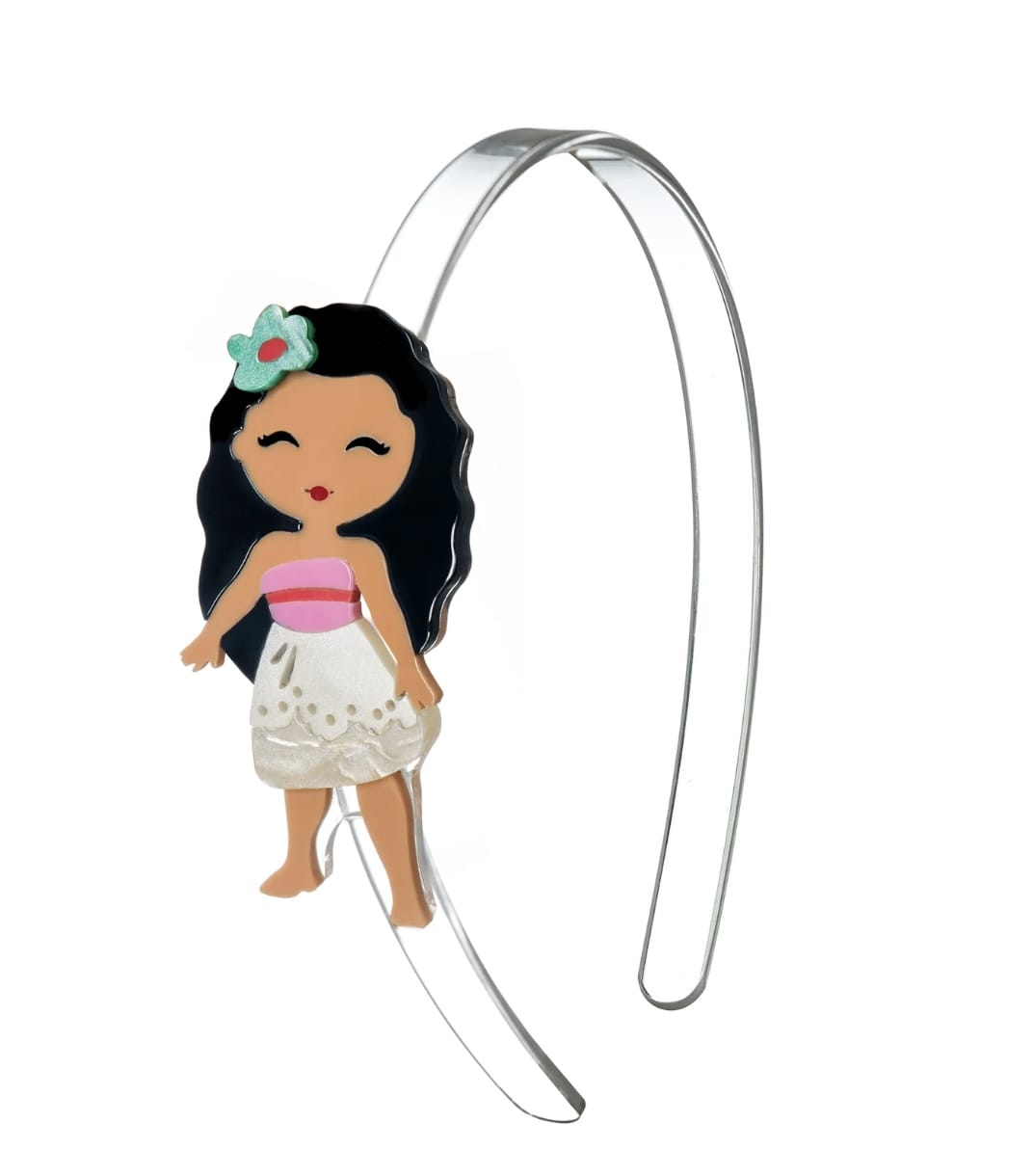 LILIES &ROSE Lilies &rose Girls Accessories-headwear Cute Doll Flower Headband Moana
