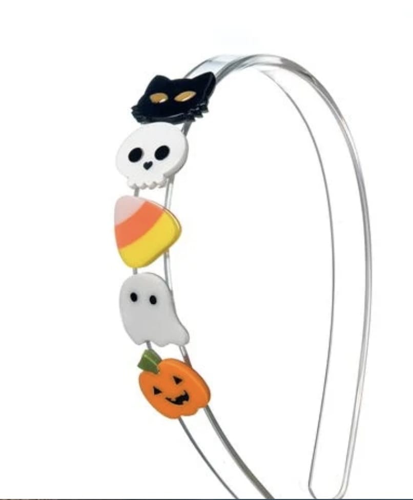 LILIES &ROSE Lilies &rose Girls Accessories-headwear Skull Pumpkin Ghost Multi Headband