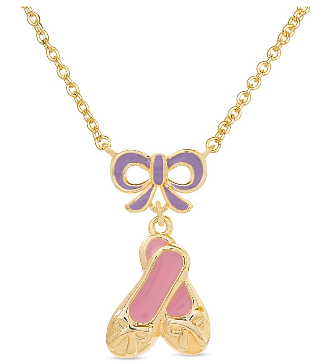 LILY NILY Ballerina Slippers & Bow Necklace