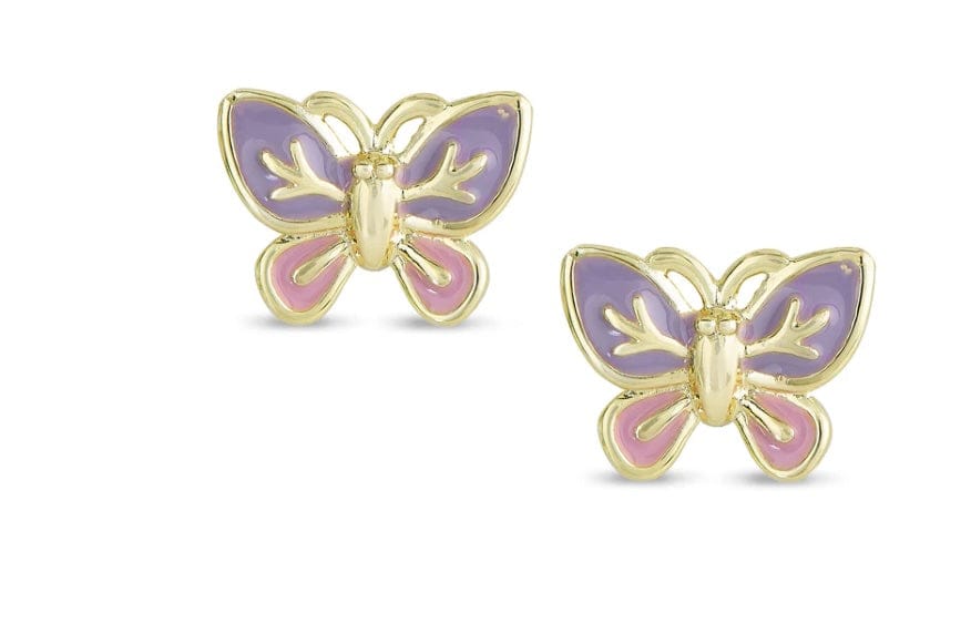 Lily & Nily Butterfly Stud Earrings