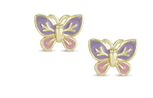 Lily & Nily Butterfly Stud Earrings