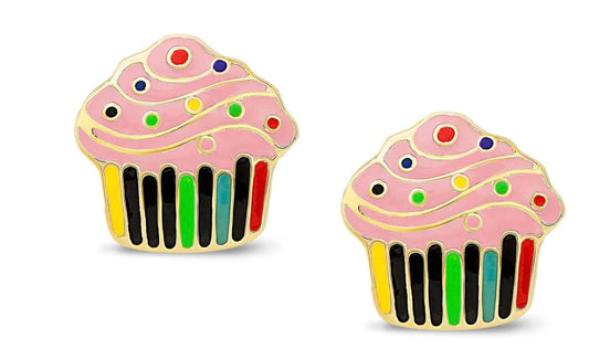 LILY NILY Lily Nily Cupcake Stud Earrings