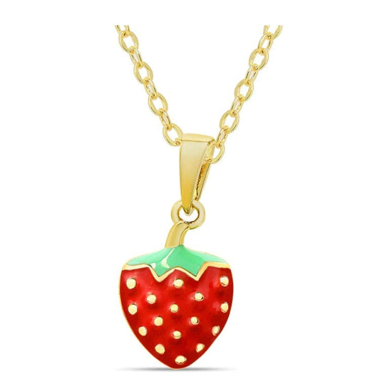 Lily & Nily Strawberry Pendant