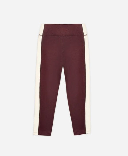 Little Beach Babes Boutique  Basic Legging Burgundy