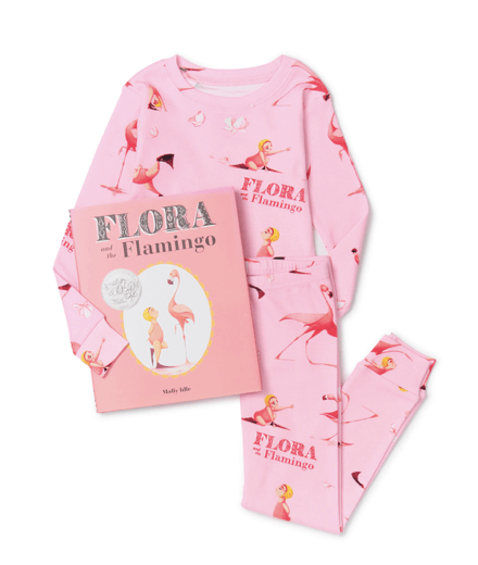 Little Beach Babes Boutique  Books to bed Flora & the Flamingo