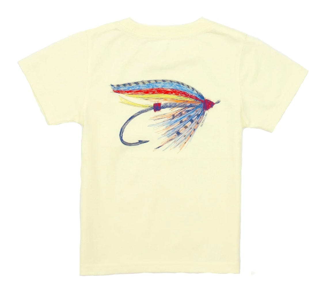 Little Beach Babes Boutique  Boys Let It Fly SS Light Yellow