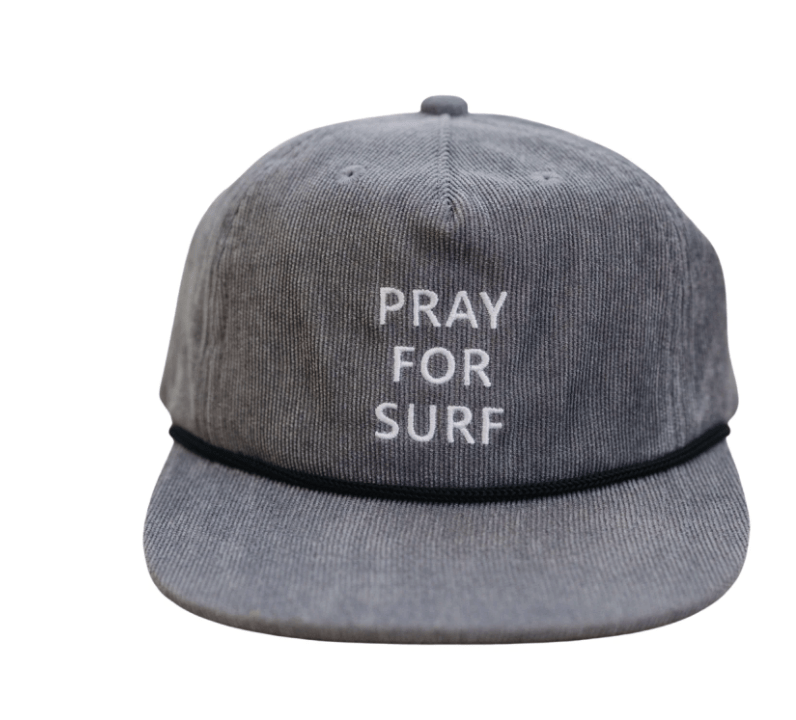Little Beach Babes Boutique  Cash & Co Pray For Surf Grey Hat