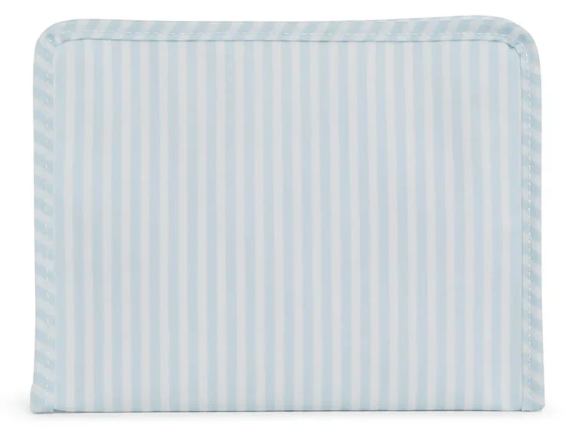 Little Beach Babes Boutique  blue Medium Zip Pouch- Blue