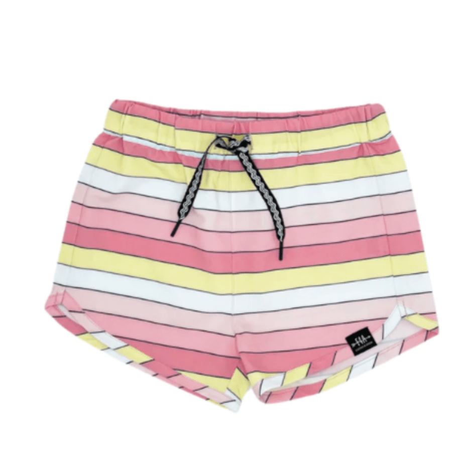 Little Beach Babes Boutique  Feather 4 Arrow SS23 Sunset Strip Swim Shorts