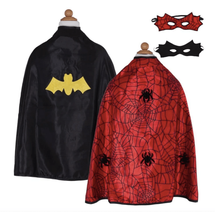 Little Beach Babes Boutique  Great Pretenders Rev. Spider/Bat Cape & Mask