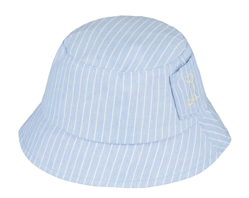 Little Beach Babes Boutique  Light blue Strip / 0-6M Me & Henry Fisherman Bucket hat