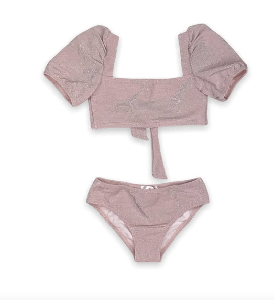 Little Beach Babes Boutique  Piccoli Principi SS23 Powder Pink Isabelle 1 piece