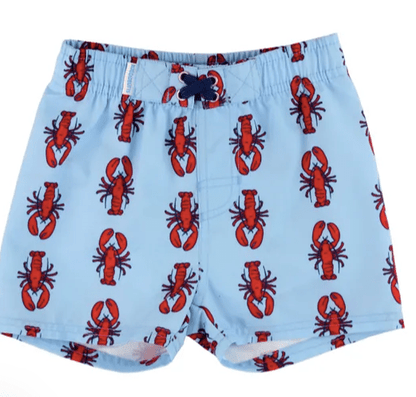 Little Beach Babes Boutique  Rugged Butts  SS 23 My Little Lobster Swim Trunks