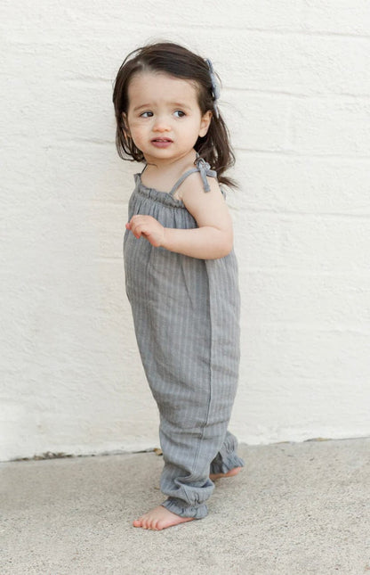 Little Beach Babes Boutique  Rylee & Cru-SS23-Bubble Jumpsuit-Ink