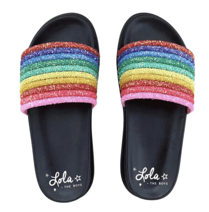 Lola and The Boys Lola & the Boys-Glitter Rainbow Slides