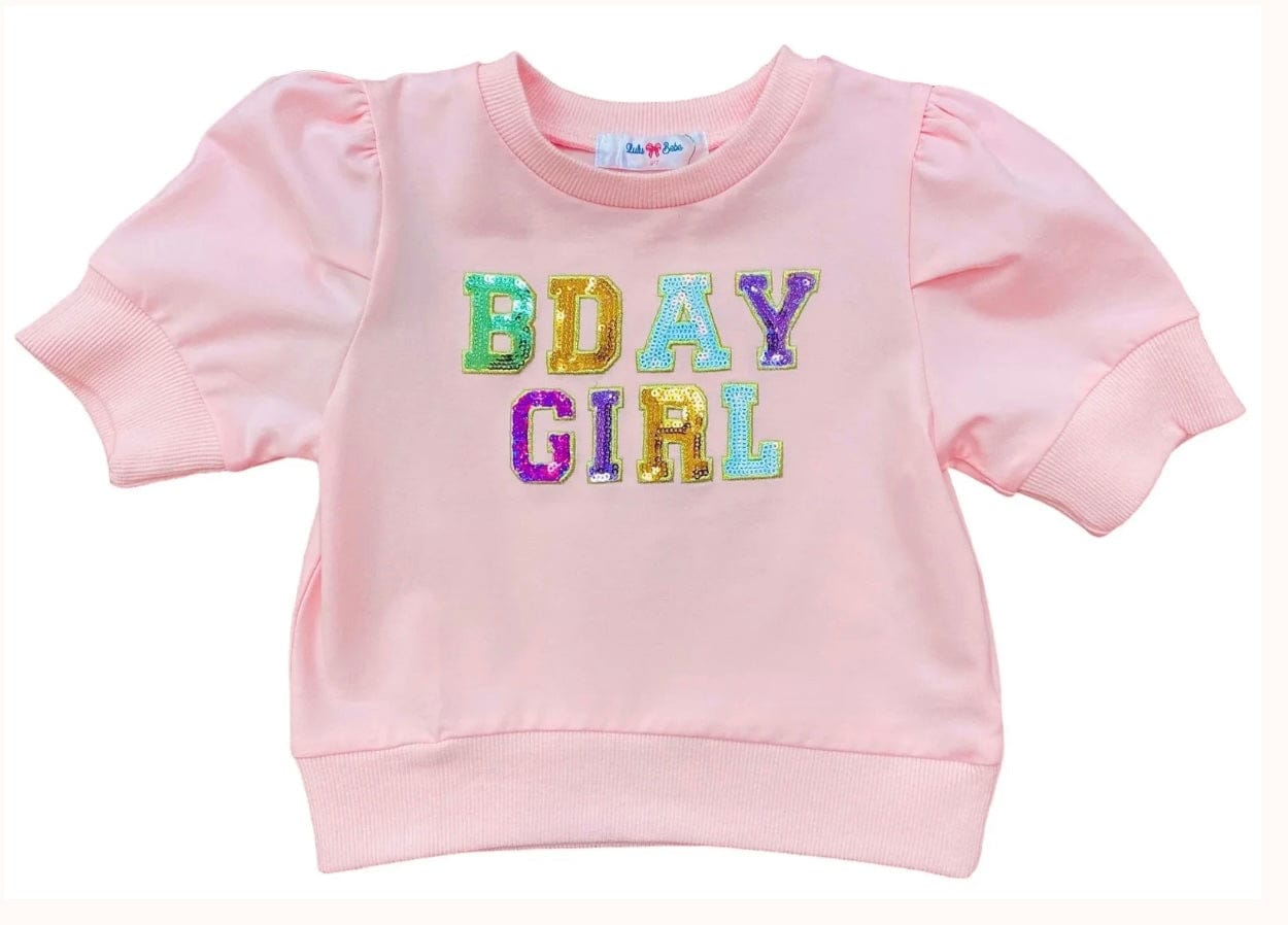 LULU BEBE 12M Girls Birthday Top