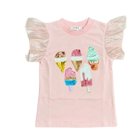 LULU BEBE Ice Cream puff sleeve