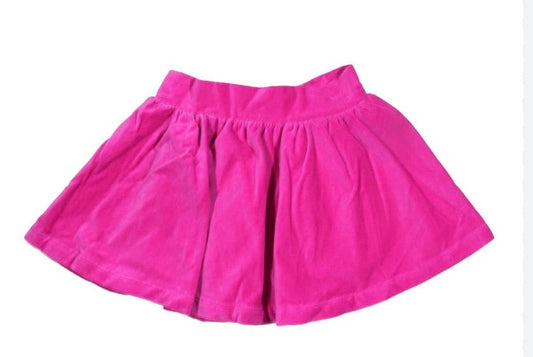 LuLu BeBe Lulu Bebe Pink velvet skirt