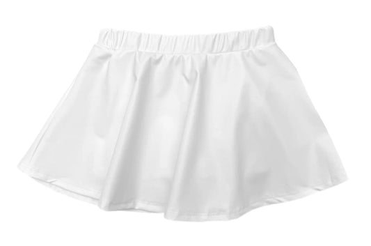 LuLu BeBe Lulu Bebe Matallic pearl white Skort