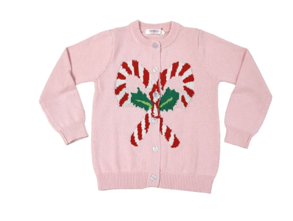 LuLu BeBe Lulu Bebe  Candy Cane Sweater