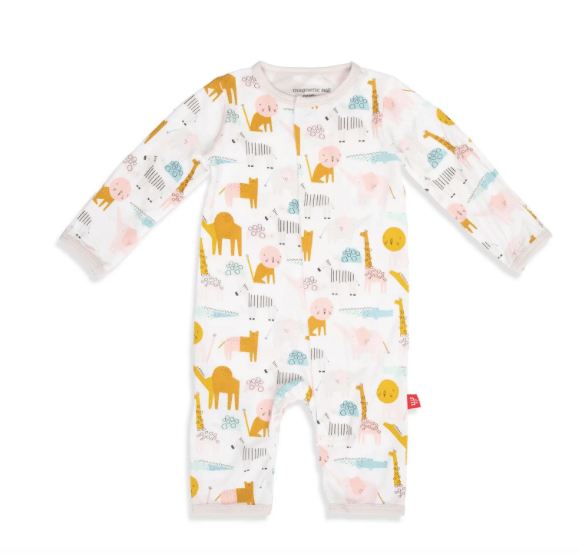 Magnetic Me 12-18M Magnetic Me- The Fast And The Furriest Modal Magnetic Coverall | Pink 1188