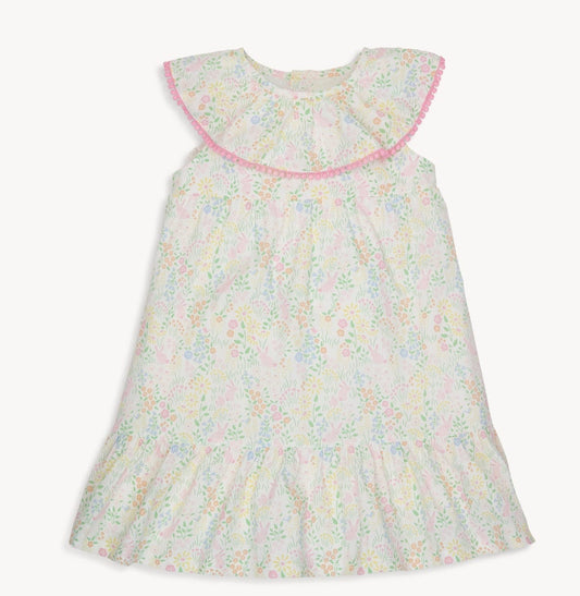 Magnetic Me Hoppy Garden Cotton Sleeveless Dress