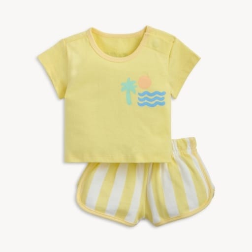 MAGNETIC ME Magnetic  Me Girls Girls-sets By The Sea S/s Tee + Short Set