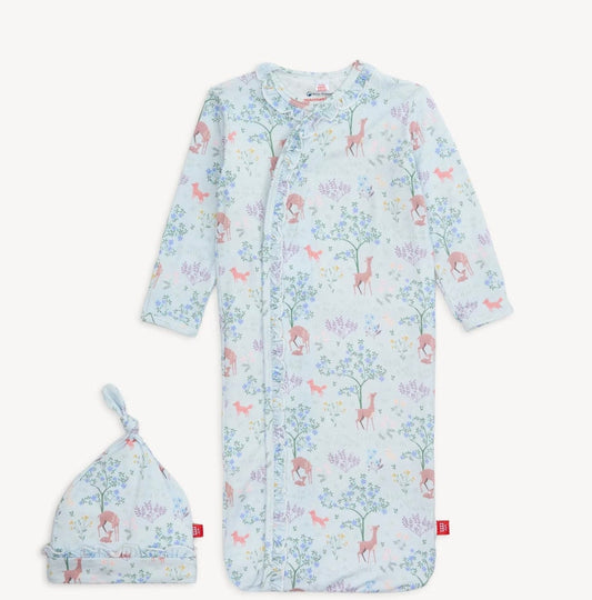 Magnetic Me NB-3M Magnetic  me Love you deerly gown & Hat set