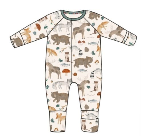 MAGNETIC ME Magnetic  Me Boys Infant Boys-footies/converters Wonderful Wildlife Modal Conv Coverall