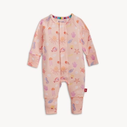 MAGNETIC ME Magnetic  Me Girls Infant Girls-footies/converters Deep Chic Pk Modal Magnetic Conv Coverall