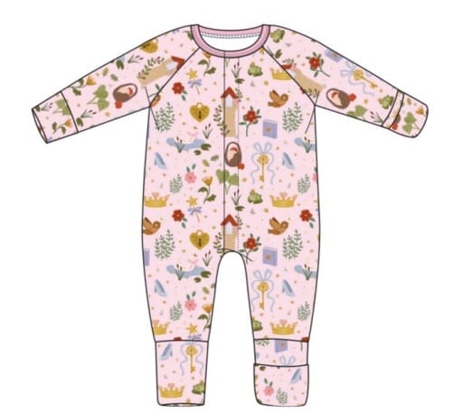 MAGNETIC ME Magnetic  Me Girls Infant Girls-footies/converters Fairytale Era Modal Conv Coverall
