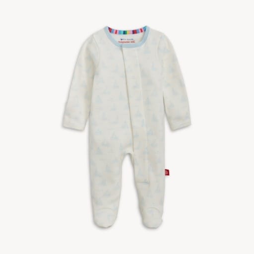 MAGNETIC ME Magnetic  Me Boys Infant Unisex-footies/converters Tiny Tides Bl Org Cot Magnetic Footie