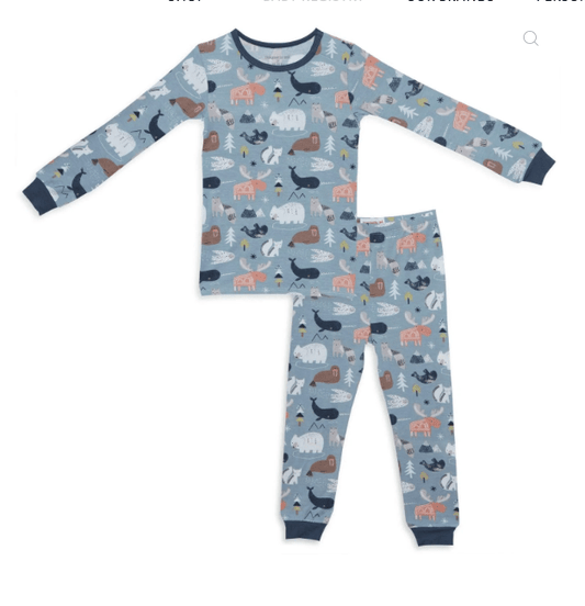 Magnetic Me 2T Magnetic Me-Baffin Bay Modal Magnetic 2 Piece Toddler PJs 1100