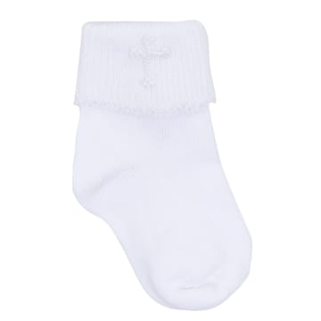 MAGNOLIA BABY Magnolia Baby Girls Accessories-baby Gear Forever Blessed White Socks