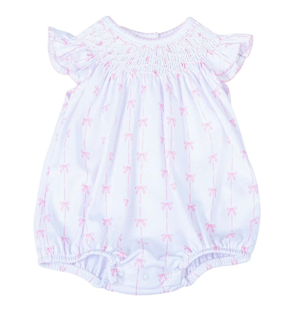 Magnolia Baby Amelia's Classics Pink Bishop Flutters Bubble