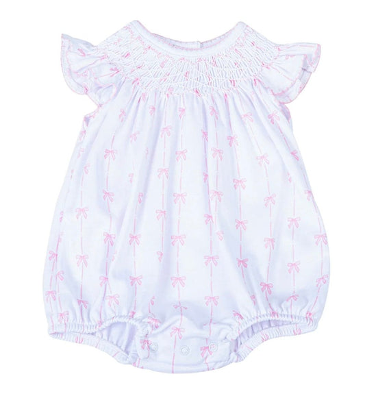 Magnolia Baby Amelia's Classics Pink Bishop Flutters Bubble