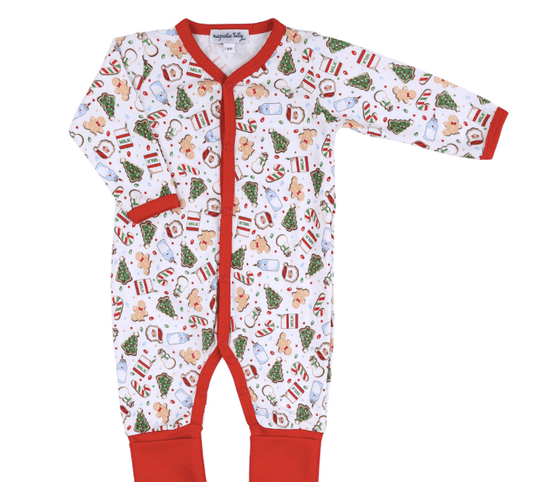 Magnolia Baby Cookie Exchange Printed Playsuit