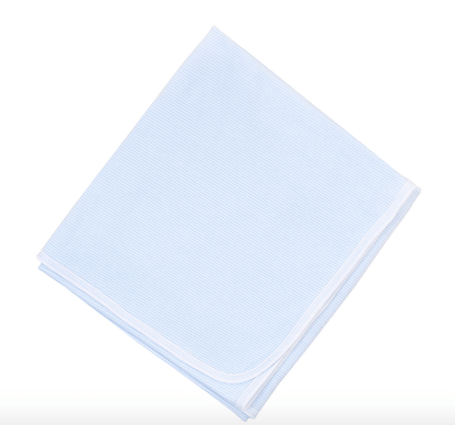 Magnolia Baby Default Mini Stripe Essential Receiving Blanket