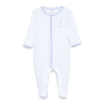MAGNOLIA BABY Magnolia Baby Boys Infant Boys-footies/converters Silly Goose Light Blue Footie