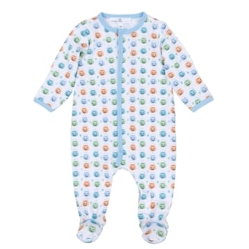 MAGNOLIA BABY Pumpkin Party Footie