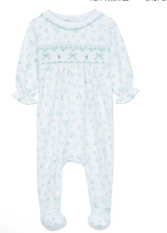 MAGNOLIA BABY Eloise's  Smocked Footie